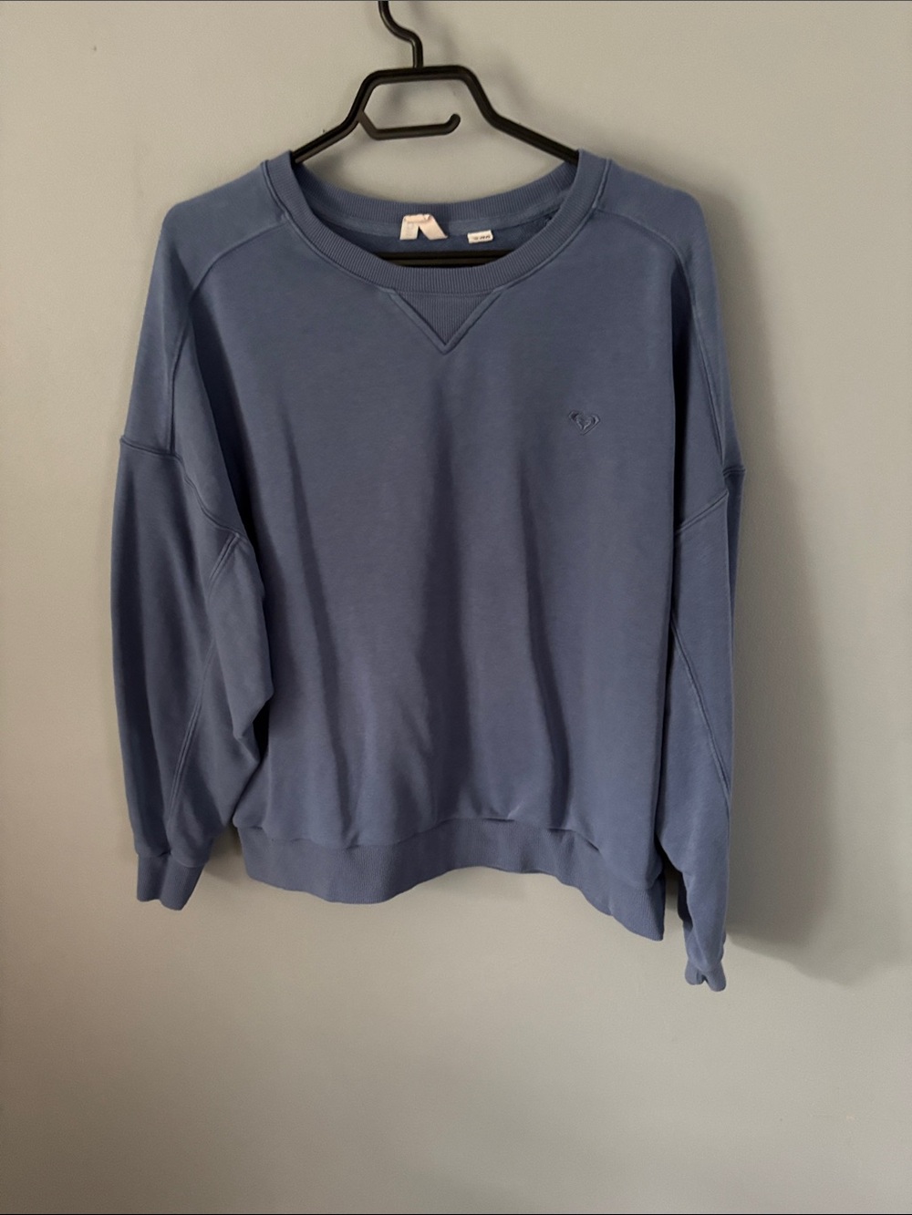 Roxy Women's Crewneck Sweatshirt in Dusty Blue